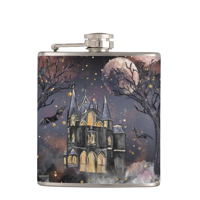 Cantil Casa Assombrada | Árvore lunar e morcegos (Frente)