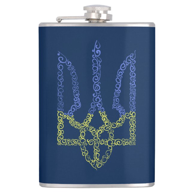 Cantil Casaco da Ucrânia do modelo espiral tridente de ar (Frente)