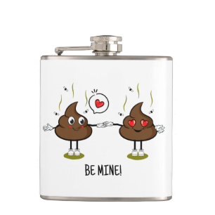 Cantil Casal de Amor Emoji de Poop Personalizado