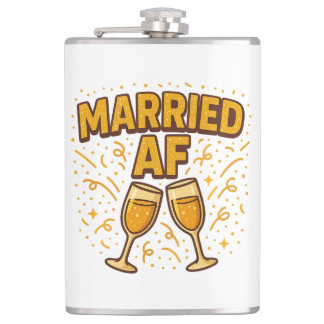 Cantil Casal Flask – Presente Divertido de Casamento