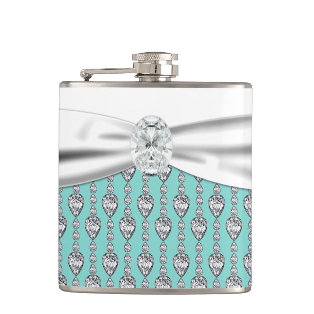 Cantil Casamento Azul Turquesa (Frente)