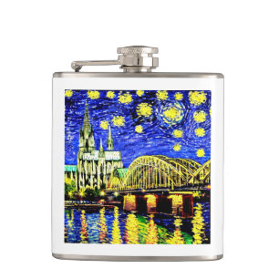 Cantil Catedral de Starry Night Cologne Alemanha