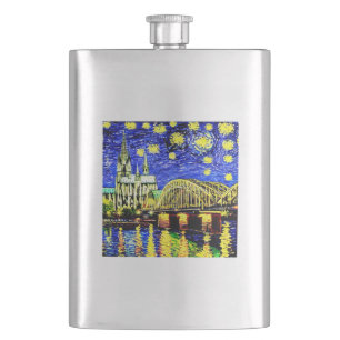 Cantil Catedral de Starry Night Cologne Alemanha