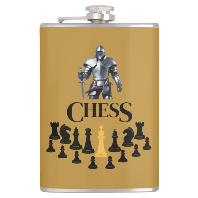 Cantil Cavaleiro de Xadrez com Espada (Frente)