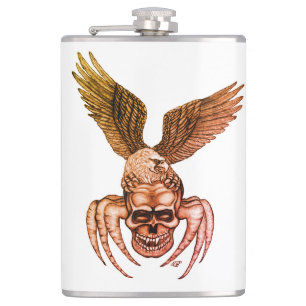 Cantil Caveira-aranha com águia