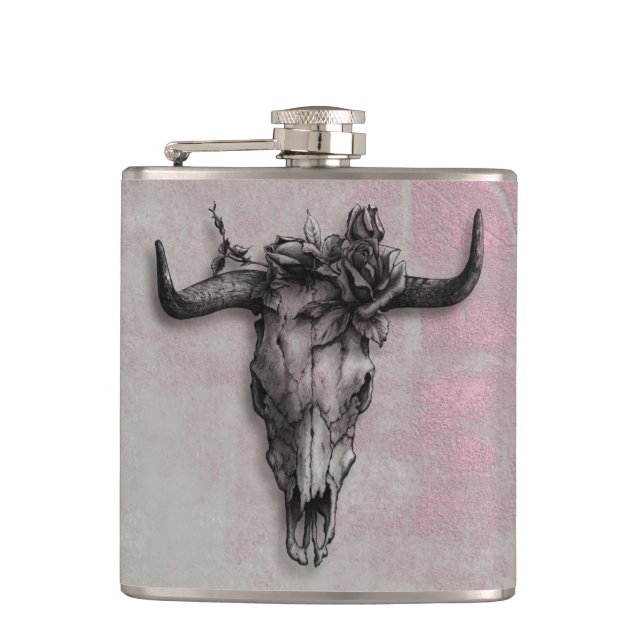 Cantil Caveira-Touro e Cinza-Tinta-Russa-Rosa (Frente)