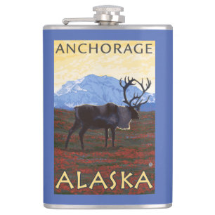 Cantil Cena do caribu - Anchorage, Alaska