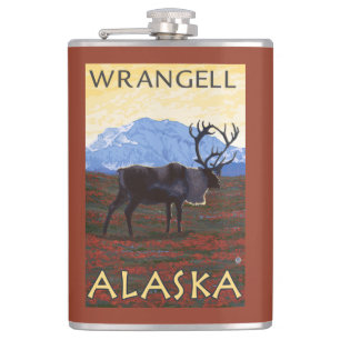 Cantil Cena do caribu - Wrangell, Alaska