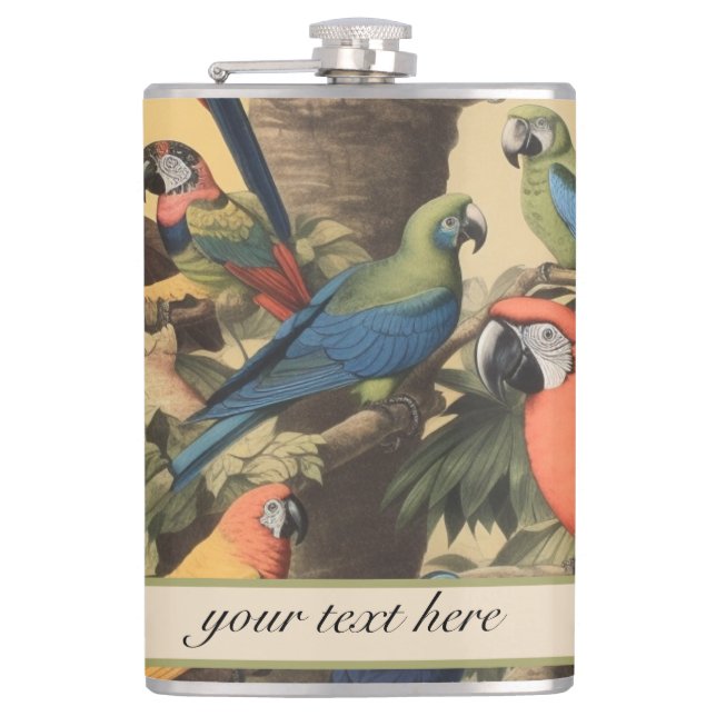 Cantil Cenário botânico em safena personalizável (Frente)