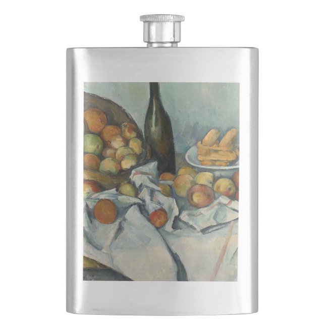 Cantil Cesta de Maçãs de Paul Cezanne Vida Estática Vinta (Frente)