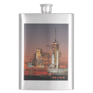 Cantil Céu Vermelho para o Lançamento do Ônibus Espacial 