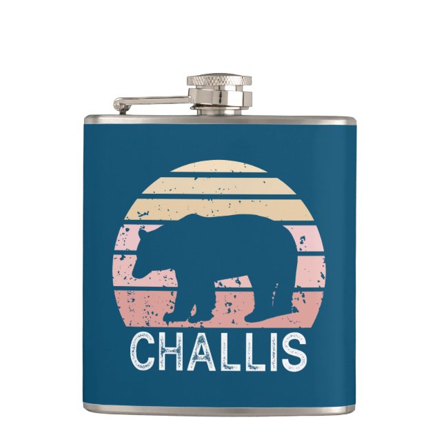 Cantil Challis Idaho Retro Bear (Frente)