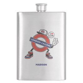 Cantil Chamada London de Nome Personalizado