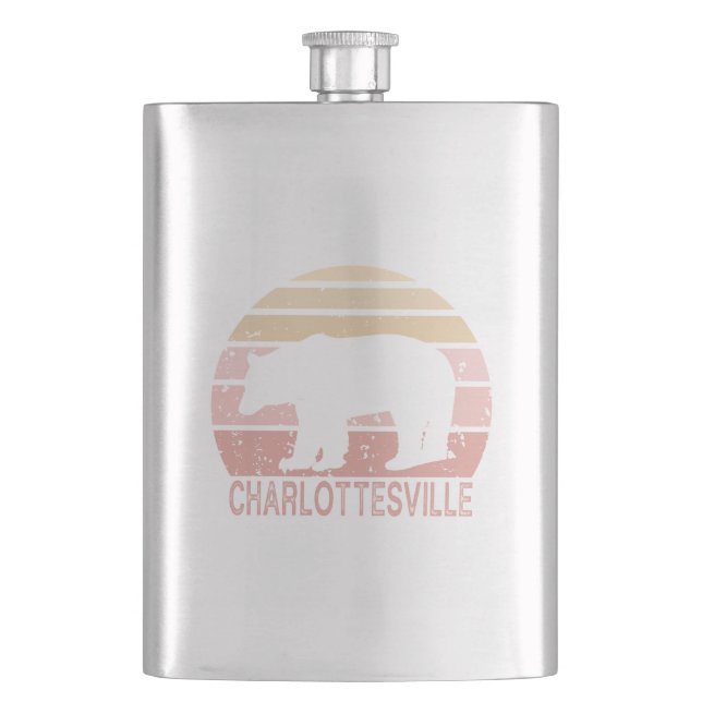 Cantil Charlottesville Virginia Retro Bear (Frente)