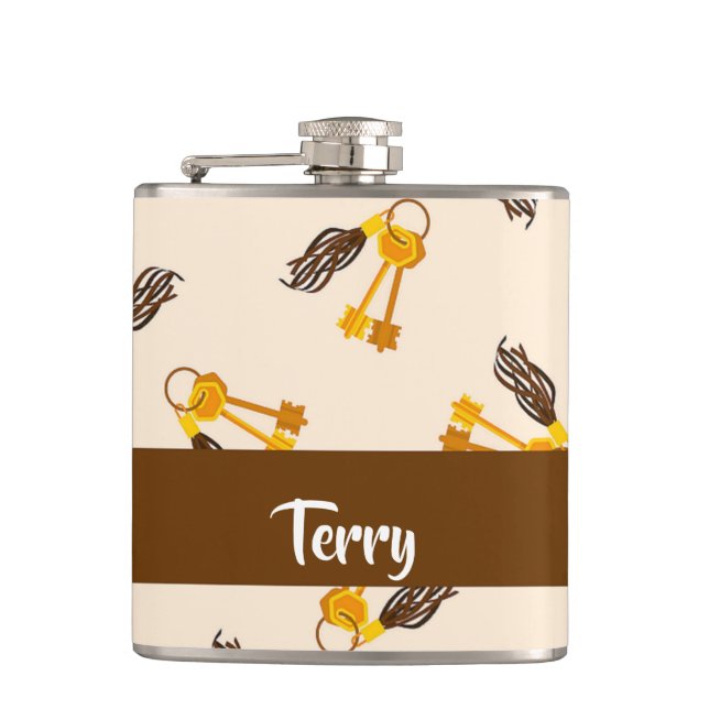 Cantil Chaves Douradas da casa a rosa (Frente)