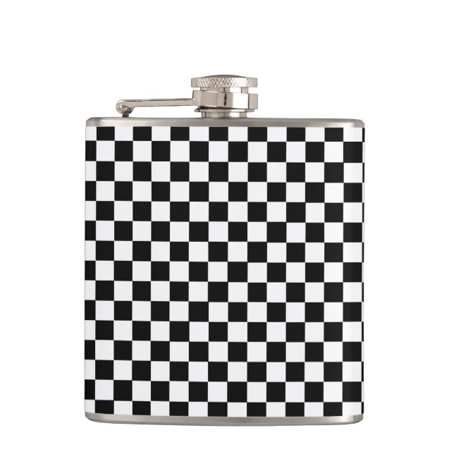 Cantil Checkerboard preto e branco clássico por STaylor (Frente)