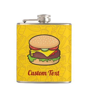 Cantil Cheeseburger Flask