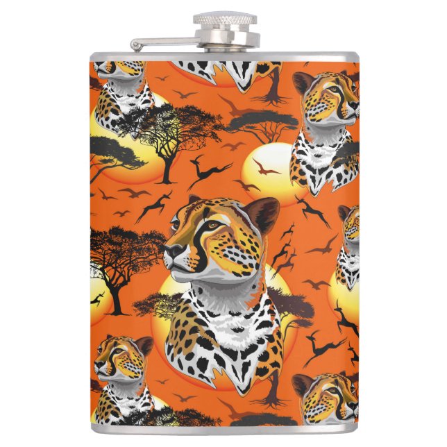 Cantil Cheetah African Feline Wild Animal (Frente)