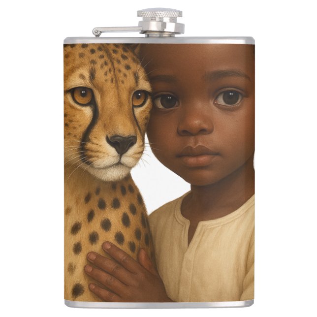 Cantil Cheetah & Boy: Bond of the wild and innocent (Frente)