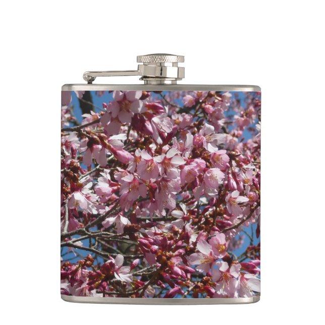 Cantil Cherry Blossoms e Blue Sky Primavera Floral (Frente)