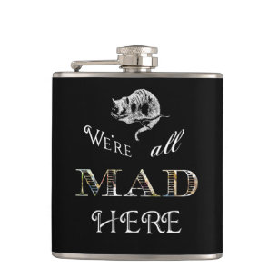 Cantil Cheshire Cat Fez Alice Flask