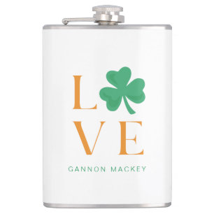 Cantil Chic Irish Love Shamrock Green e Orange
