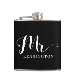 Cantil Chic Personalizou o Sr. Newlywing Typografia