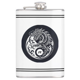 Cantil Chinese Dragon in Black and White Personalized