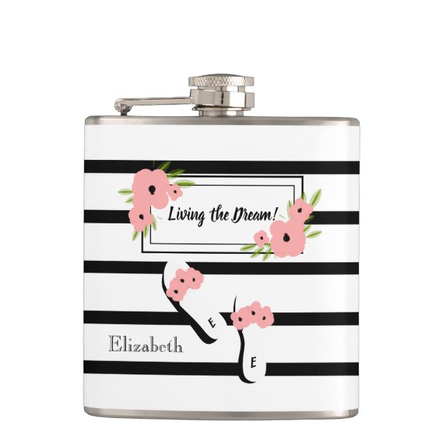 CANTIL CHIQUE FLASK_ " QUE VIVE" O _PINK IDEAL (Frente)