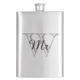 Cantil CHIQUE FLASK_ " Sr." no MONOGRAMA