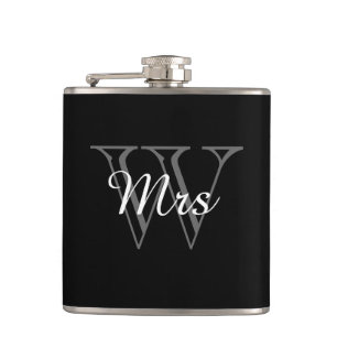 Cantil CHIQUE FLASK_ " Sra." no MONOGRAMA