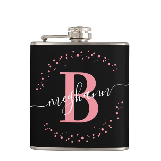 Cantil Chique Moderno Feminino Nome em Script Monograma R (Frente)