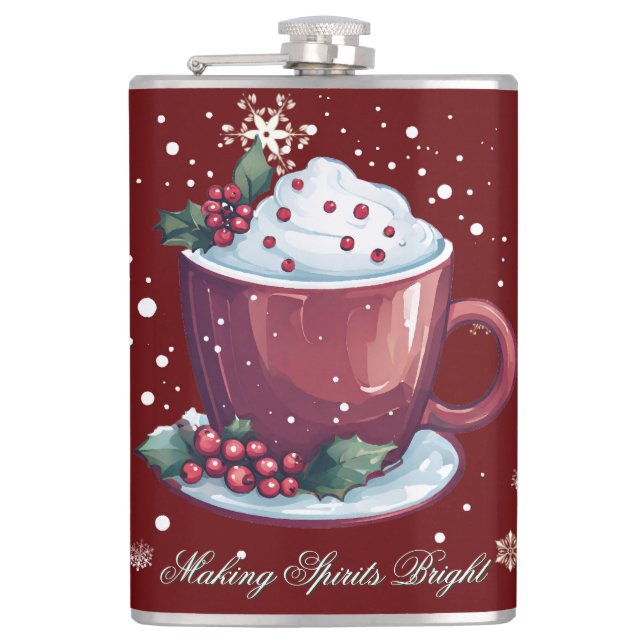 Cantil Christmas Cup of Hot Chocolate | Red (Frente)