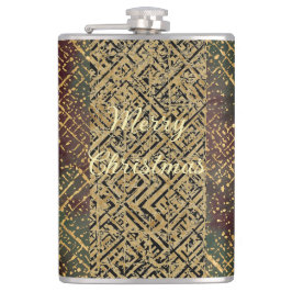 Cantil Christmas, Luxury Pattern, Red Gold Green Black