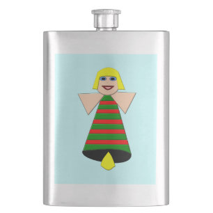 Cantil Christnas Angel Bell Flask