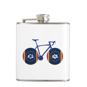 Cantil Ciclismo da Bandeira do Mississippi