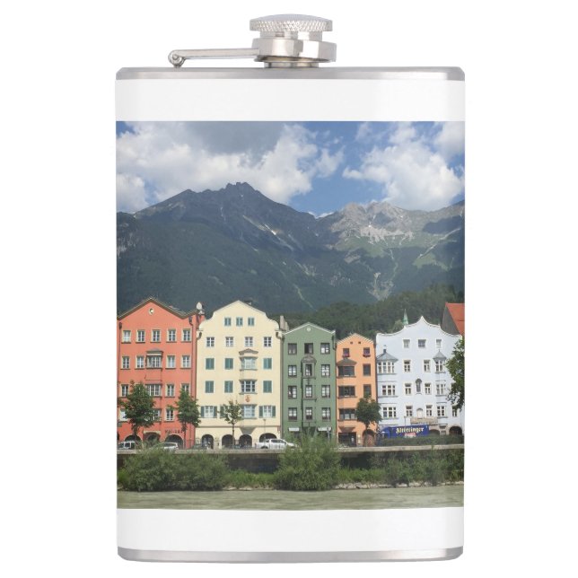 Cantil Cidade de Innsbruck, Áustria, no Tirol (Frente)