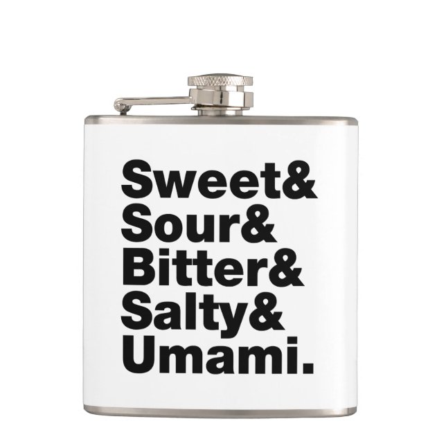 Cantil Cinco gostos básicos (Frente)