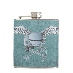 Cantil Cinza azul de misturador de betão