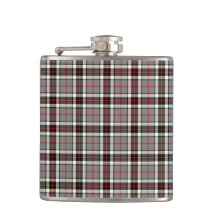 Cinza, Black e Red Thompson Clan Formal Tartan
