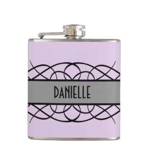 Cantil Cinza Deco Flourish Flask