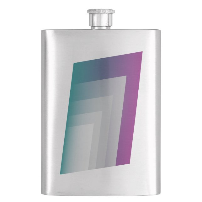 Cantil Cinza magenta teal (Frente)