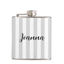 Cinzas leves personalizadas e faixas brancas