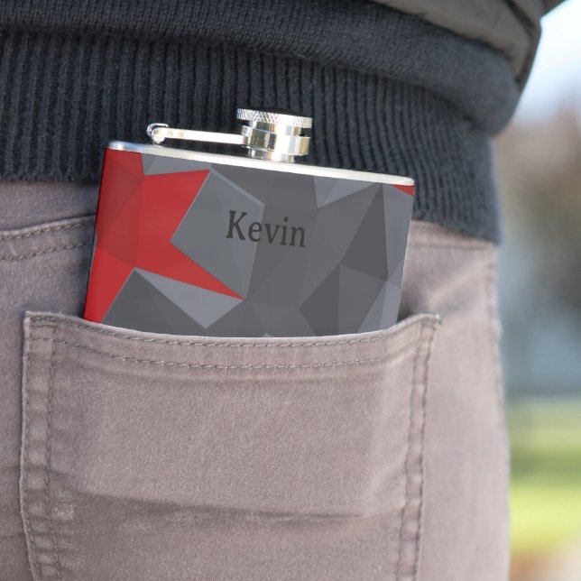 Cantil Cinzas, triângulos vermelhos dispostos aleatoriame (In Situ)