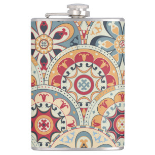 Cantil Círculos de abstrato: Papel de parede colorido de 