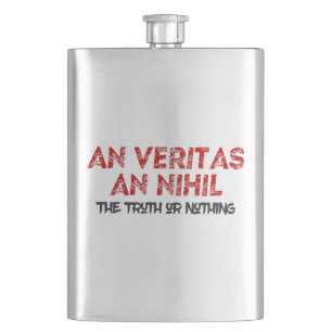 Cantil Citação da Verdade em Latim