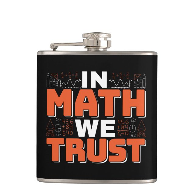 Cantil Citação de Professor de Matemática - Confiamos na  (Frente)