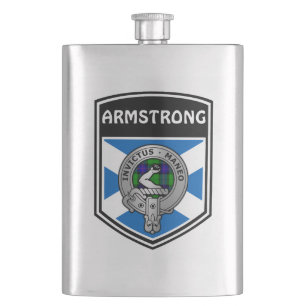 Cantil Clan Armstrong Crest & Tartan