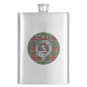 Cantil Clan Baxter Crest & Tartan