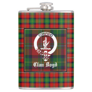 Cantil Clan Boyd Crest Crachá & Tartan